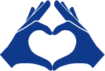 Lki-heart-hands-icon-blue